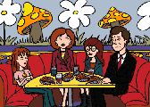 Daria at Pizza Forest