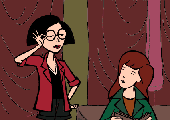 Jane trys Daria's face on for size